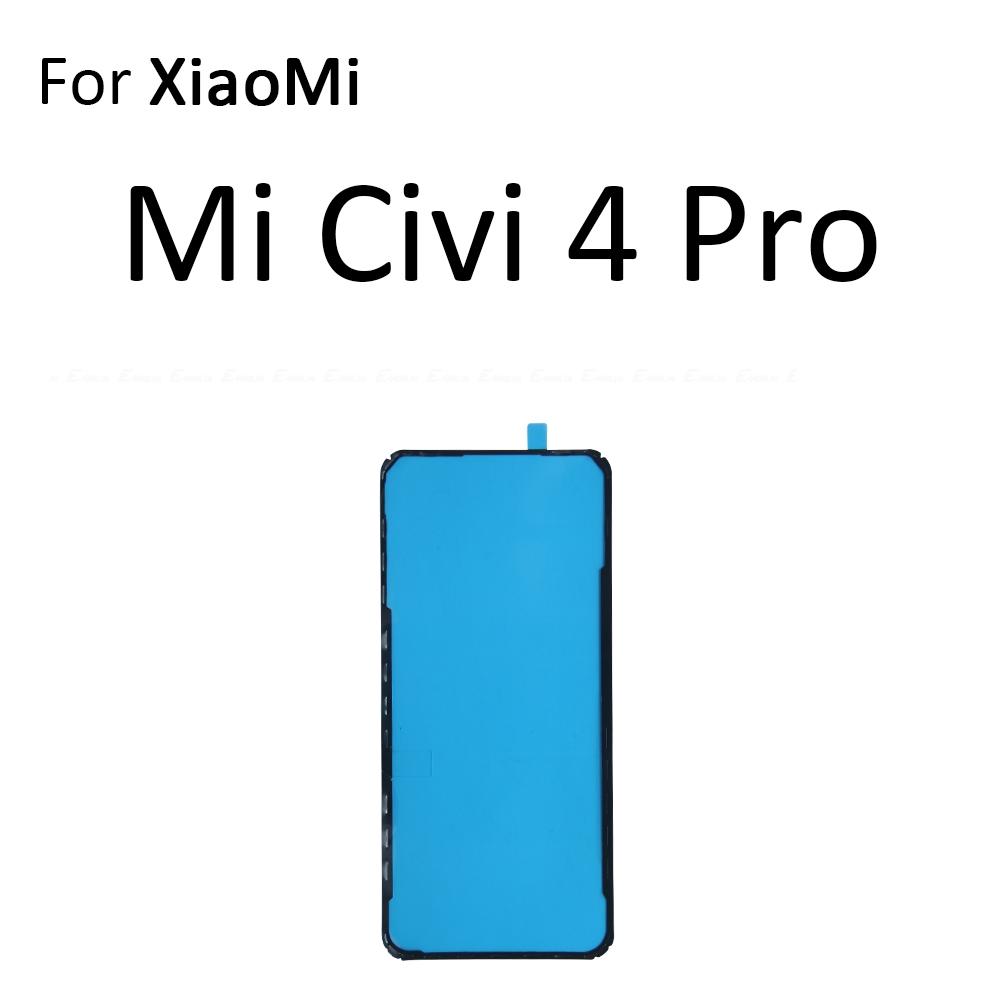 Back Battery Cover Door Sticker Adhesive Glue Tape For Xiaomi Mi 14 14T 15 Civi 1S 2 4 Pro Ultra Replacement Parts