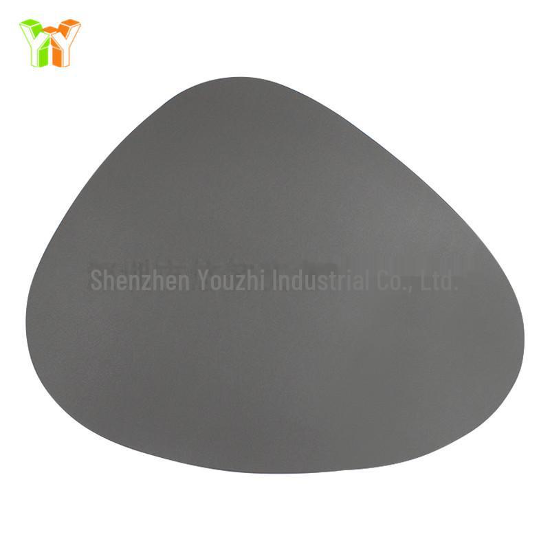 Набор двухсторонних водонепроницаемых и маслостойких салфеток из скандинавской искусственной кожи под столовые приборы