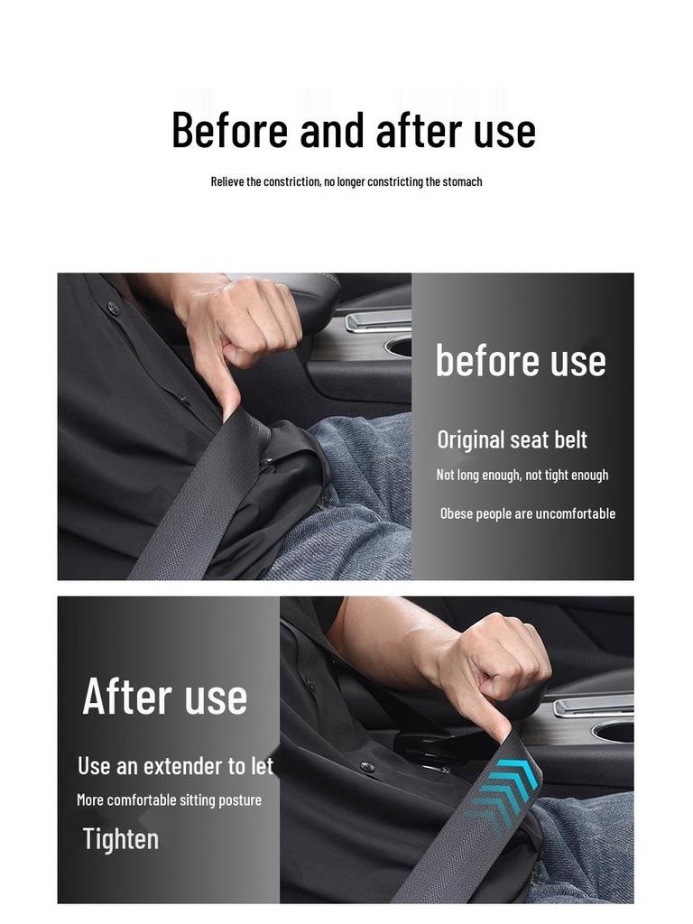 Удлинитель и вставка для пряжки ремня безопасности Infiniti QX50/Q50L