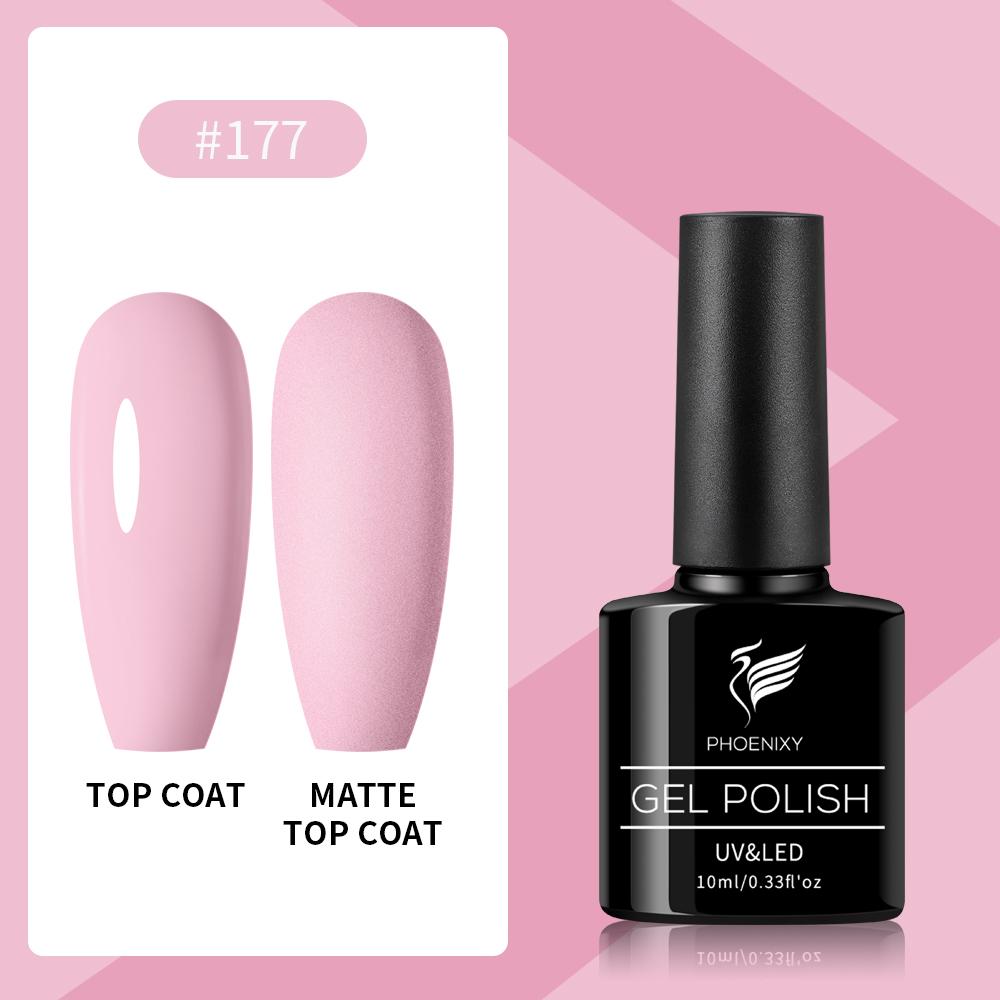 PHOENIXY 10 мл Гель-лак Полуперманентный Гель-лак Цвет Замачиваемый УФ LED Гель Материал для Нейл-арта