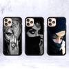 Muslim Islamic Arabic Hijab Face Gril Eyes Phone Case Silicone PC+TPU Case for iPhone 11 12 13 Pro Max 8 7 6 Plus X SE XR