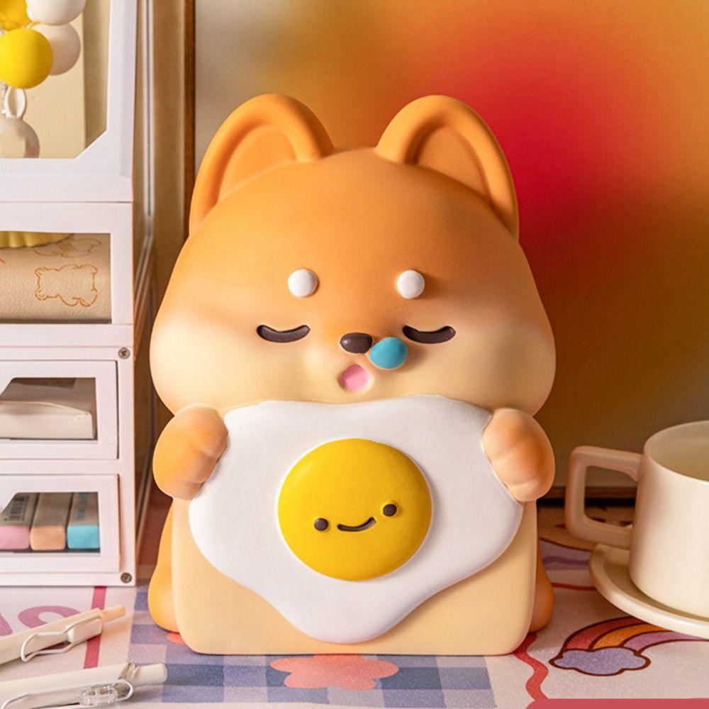 Vinyl Piggy Bank Large Capacity Saving Box Animal Figurines Money Boxes Home Decoration