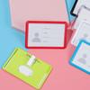 Work Card Office School Name Tags ID Badge Holder Badge Case Card Bag Card Holder With Pin Clip