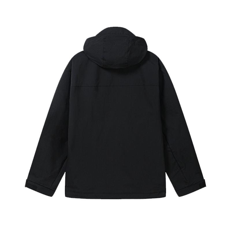Fila Оригинальная Модная Повседневная Универсальная Куртка Мужские куртки Черный F11M639704FBK