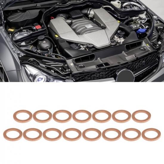 Премиальная уплотнительная прокладка 14 мм для системы питания Mercedes (15pc)