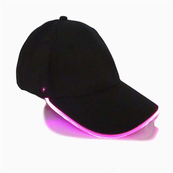 Веселая регулируемая светодиодная подсветка шляпы Fedora, мигающая бейсболка, аксессуары в стиле хип-хоп