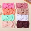 3Pcs Solid Color Baby Headband for Children Hair Band Elastic Nylon Newborn Headbands Soft Turban Headwrap Kid Hair Accessories