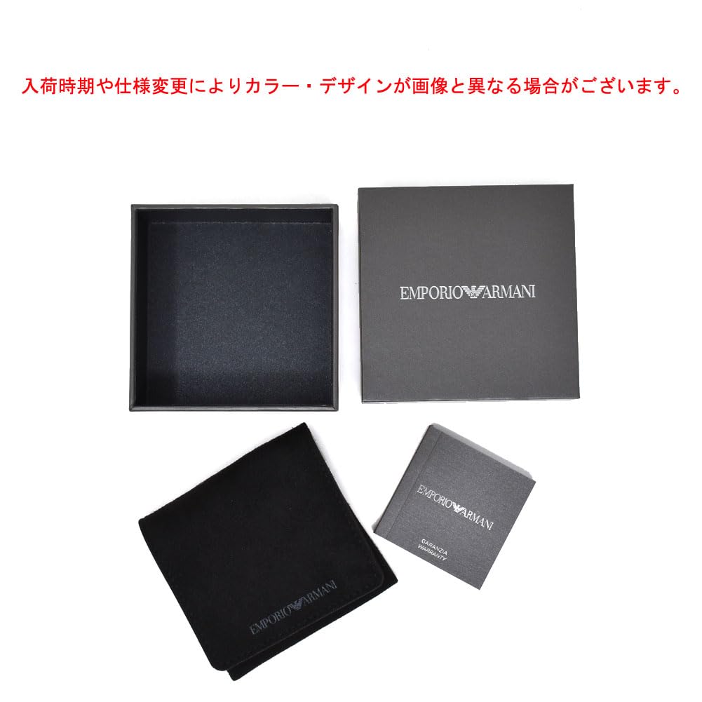 Emporio Нержавеющая сталь Без драгоценных камней Один размер EGS2412001 Armani, Мужской браслет, Черный, -