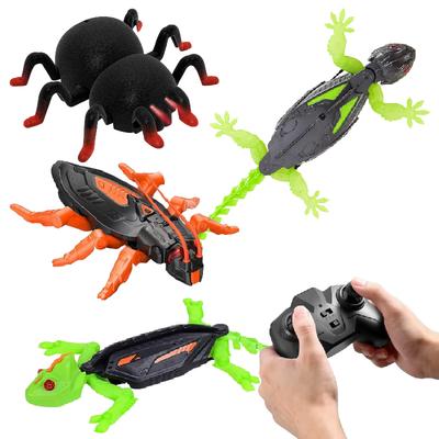 Нетоксичная Новая Настенная Ползающая RC Геккон Игрушка Электрическая Машинка-Ящерица Геккон Животное Машинка для Ползания по Стенам Детские Розыгрышные Игрушки