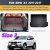 Custom Car Trunk Mat For BMW X3 2011 2012 2013 2014 2015 2016 2017 Anti Dirty Durable Leather Carpet Protective Pad