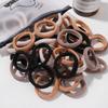 30/50/100PCS/Lot Girl Mix Colors Hair Bands Basic Hair Ties Elastic Headband Hair Scrunchies Women Accessories Ponytail Holder