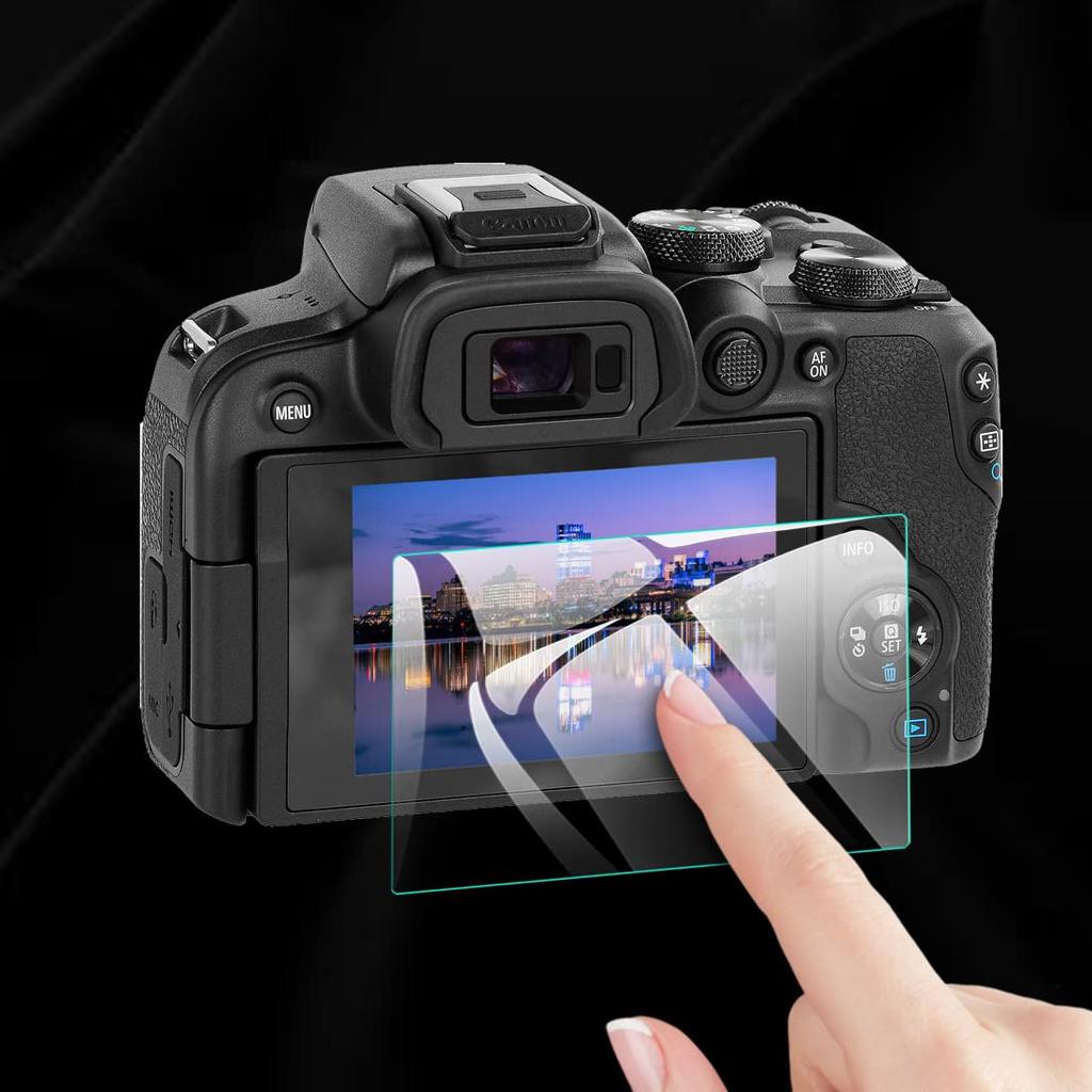 EternalStars Camera Screen Protector with 9H Full for Canon EOS R10 3-Piece Hardness, Coverage,