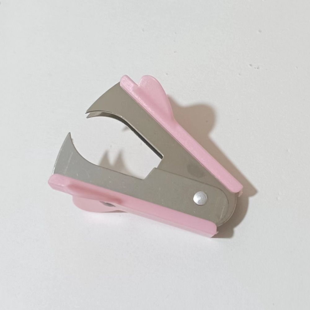 Macaron Color Staple Extractor Multifuntional Staples Puller Mini Staples Remover Stationery