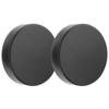 2Pcs Aluminum Alloy Camera Lens Rear Cap Cover Replacement for M42 Screw Lens Mount