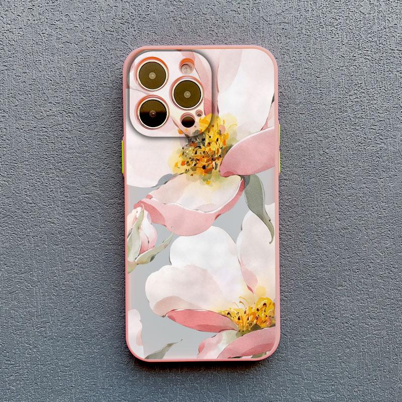 Винтажный Цветочный Чехол Для Телефона Для iPhone 12 11 13 Pro Max Mini 16 15 14 Pro Max X XR XS 8 7 14 15 Plus SE Бабочка Растение Задняя Крышка