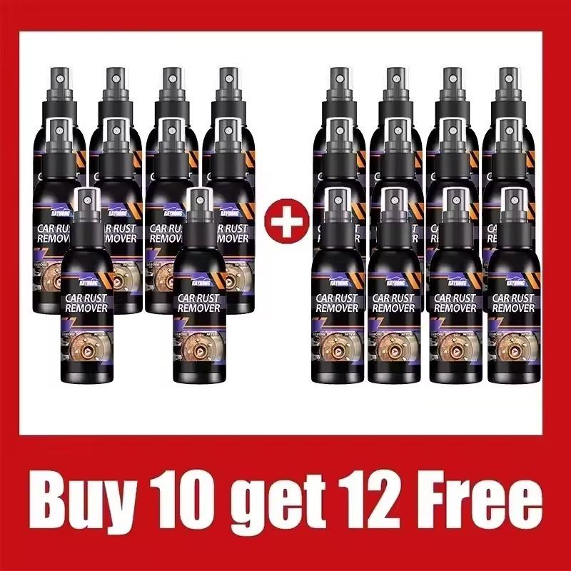 T05 Car Rust Remover Set Wire Rust Remover Spray Cleaner Polish Dustproof Decontamination Car Tire Care Rust Remover Spray lyp03