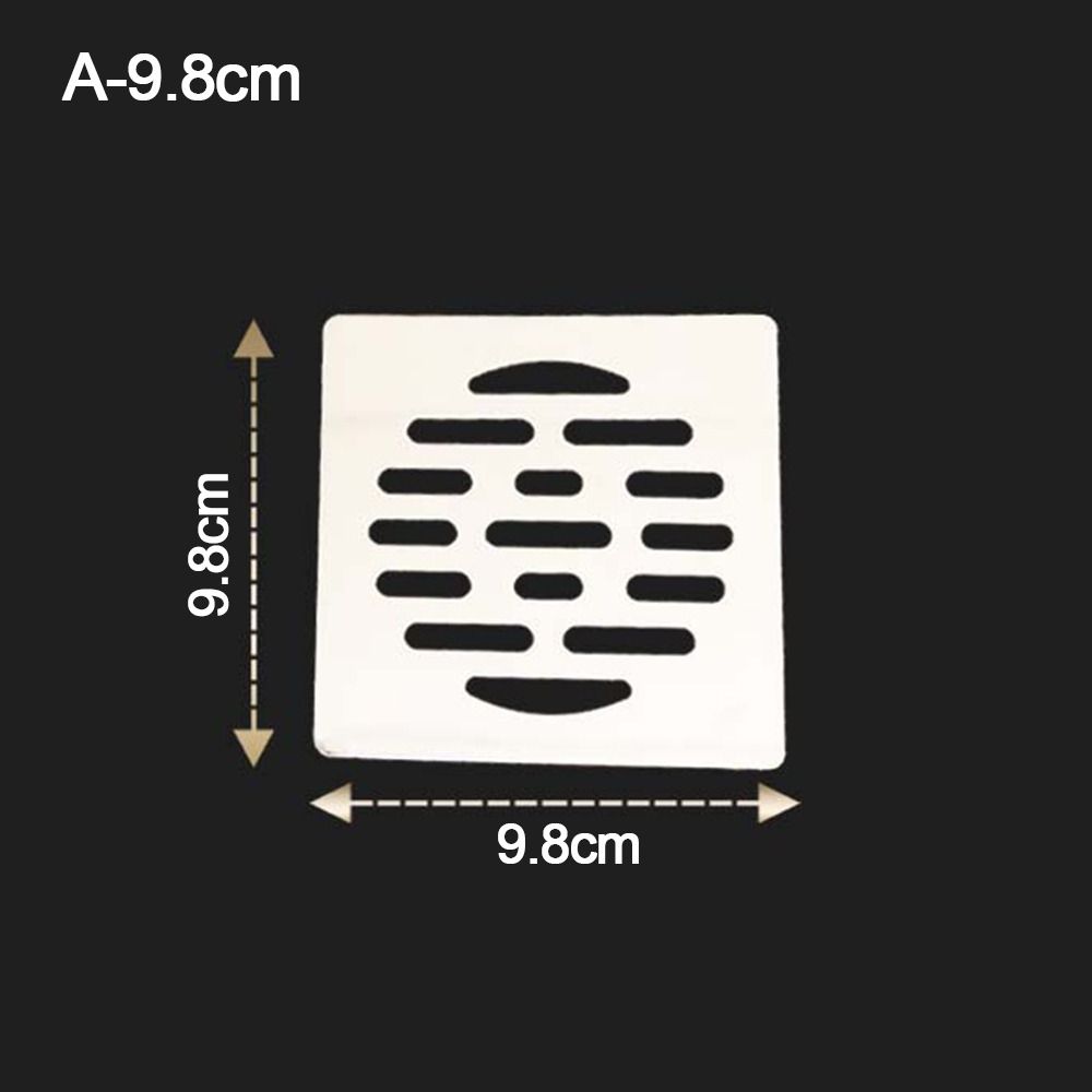 No Rust Floor Drain Cover Stainless Steel Shower Drain Hole Filter Bathroom Hardware Parts