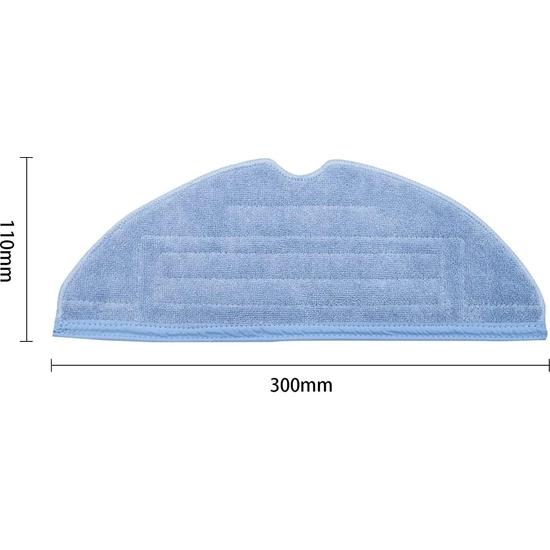 Сменные подушечки для швабры из микрофибры для робота Roborock подметания T7S T7S Plus S7, аксессуары для пылесоса, 6 шт.