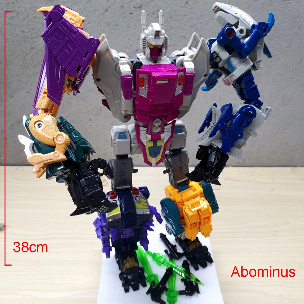 Transformation Toy BMB Abominus 5IN1 Combination Hun-Gurrr Blot Cutthroad Sinnertwin Action Figure Deformation Robot Anime Model