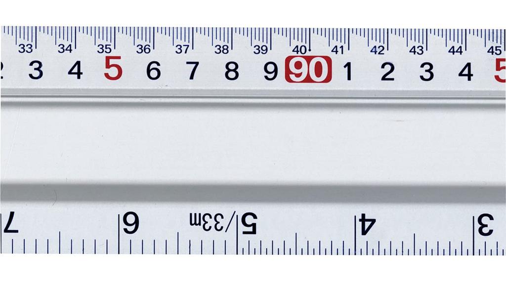 Niigata Seiki SK Aluminum Cut Scale with Handle, Quick Step Scale, 100cm, ACS-100H