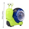 Sound And Light Snail Toy Car Plastic Rotating Musical Toy  Birthday Gift
