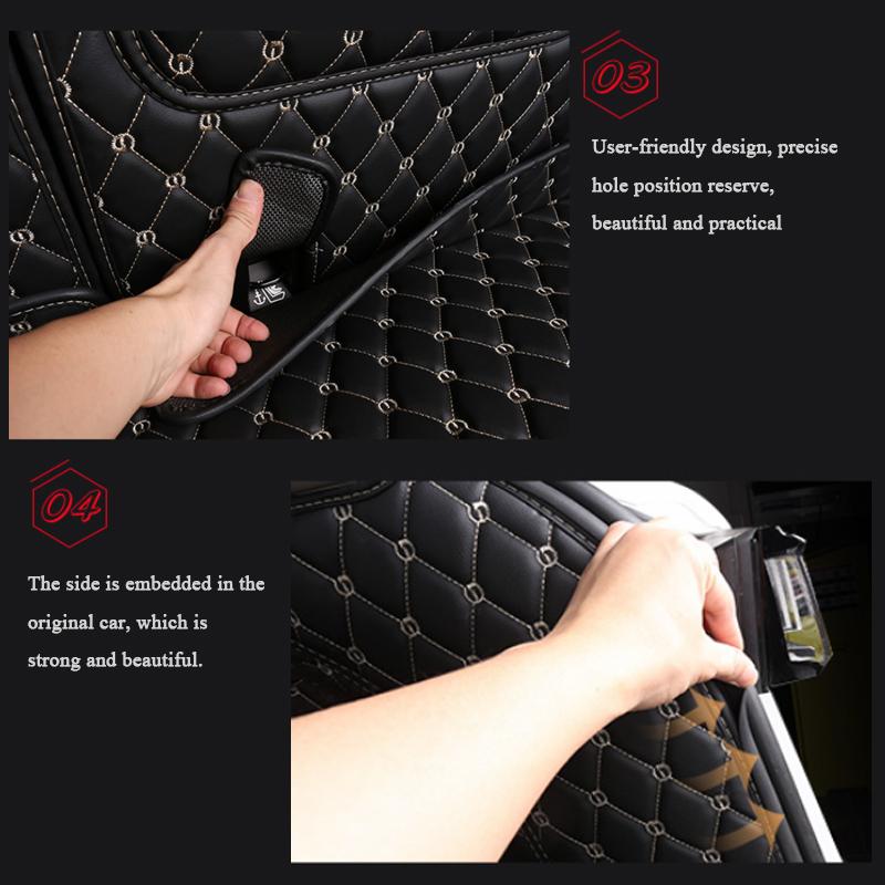 Для Nissan Qashqai J11 2016-настоящее время коврик для багажника автомобиля задняя облицовка багажника грузовой пол коврик для защиты лотка внутренние аксессуары коврики