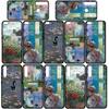Чехол для iPhone 17 16 15 Xiaomi Poco Redmi Note 14 13 12 11 Pro Max Samsung Galaxy S25 S24 OPPO Huawei Клод Моне Водяные лилии Кот Узор Чехол для телефона