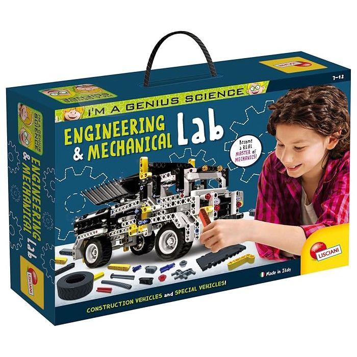 Coffret éducatif - Petit Génie - Le Laboratoire et La Mécanique - 3 ans et plus - Expériences ludiques - Mixte