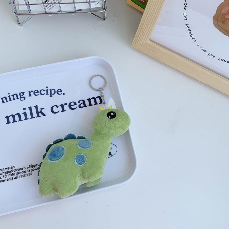 Creative Plush Toy Crown Dinosaur Doll Claw Machine Plush Pendant