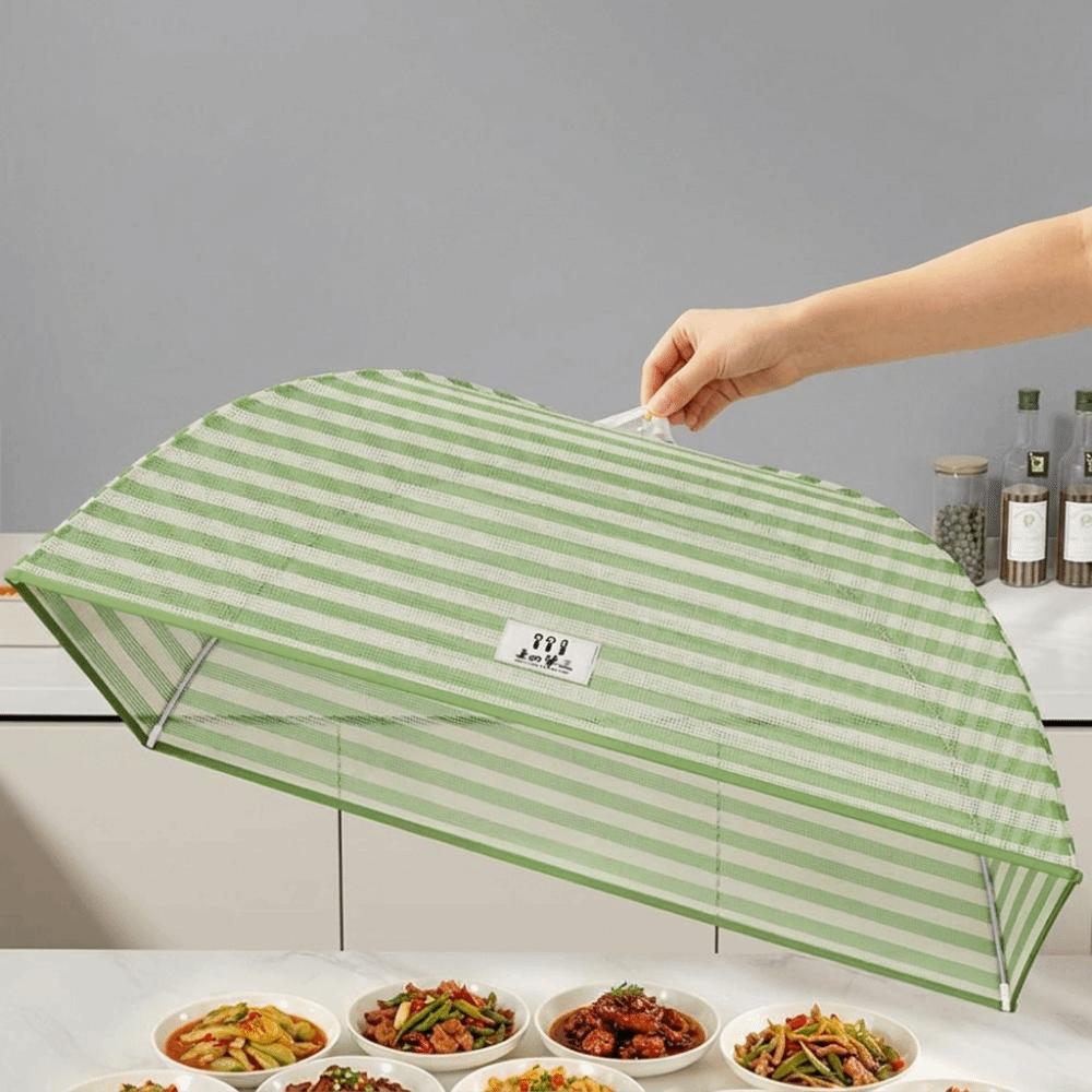 Anti-Mosquito Dish Covers Folding Food Preservation Cover Portable Mesh Food Cover Kitchen