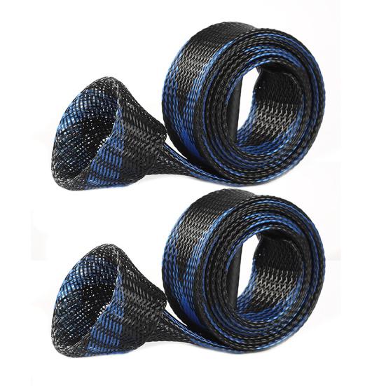 2 шт., 3 см x 170 см, рукав для удочки со шнурком, эластичная дышащая сетка из ПЭТ, легкая складная защита для удочки, аксессуары для рыбалки