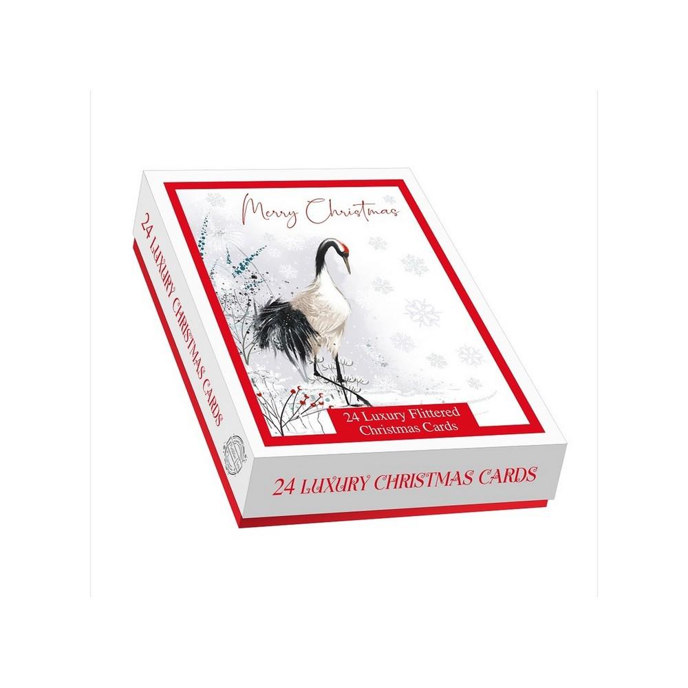 Out of the blue Majestic Christmas Card (Pack of 24)