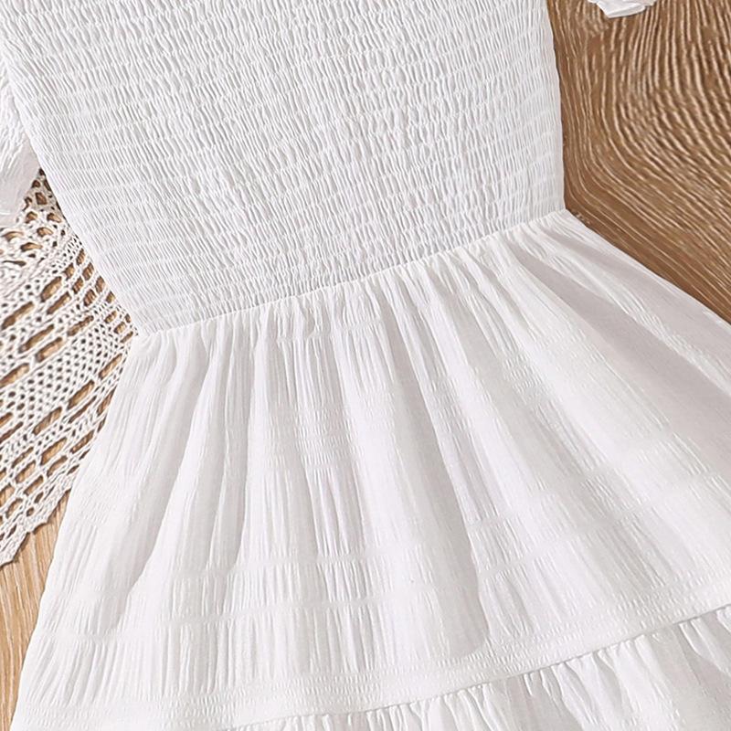 Платья для девочек, детские летние новые платья, платья принцессы для девочек 7-12 лет с рукавами-бутонами