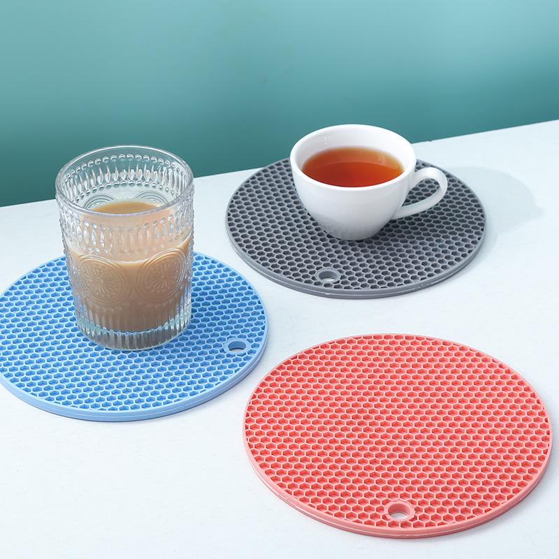 Silicone Honeycomb Heat-Resistant Non-Slip Casserole Mat