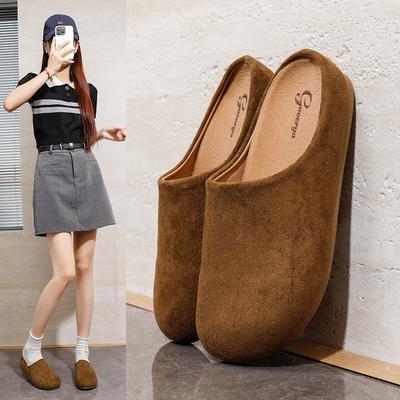 Женские тапочки унисекс пробковая стелька садовая обувь женские закрытые тапочки-слайды