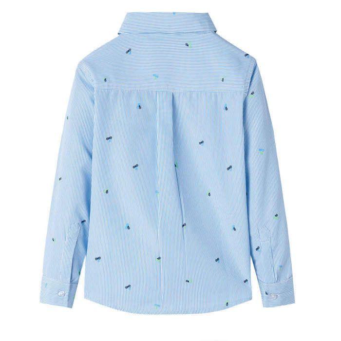 Chemise pour enfants bleu clair 5 dimensions disponibles