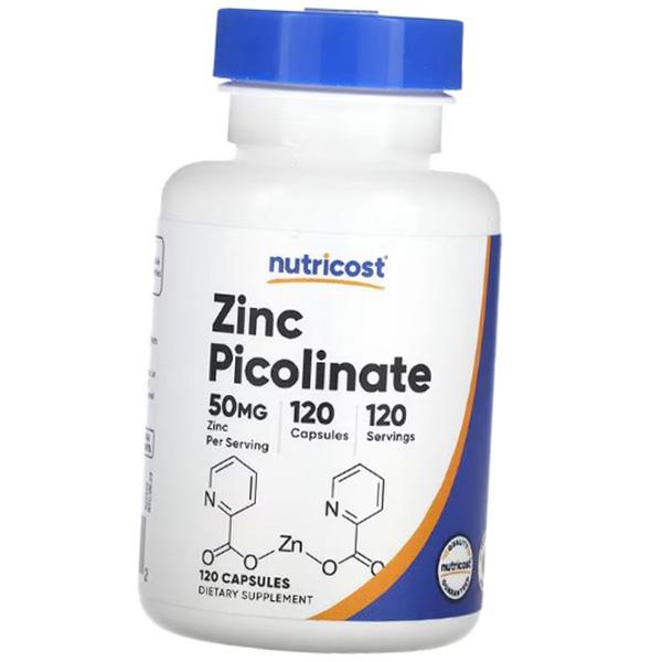 Цинк Пиколинат, Zinc Picolinate 50, Nutricost (36647004)