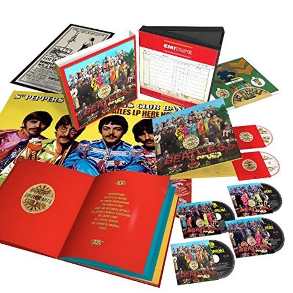 Sgt. Pepper's Lonely Hearts Club Band: Super Delux Edition 4CD+DVD+BD NEW