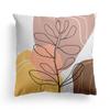 Nordic Abstract Art Pillowcase Beauty Flower Leaf Home Sofa Bed Head Pillow Sleeping Pillow Cushion Cover
