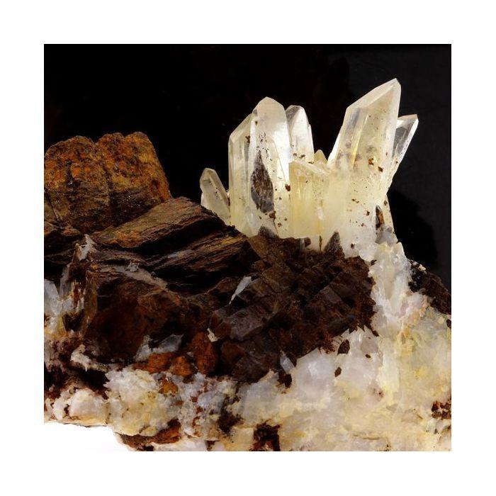 Quartz + Sidérite 1590.0 carats