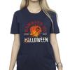 Netflix Womens/Ladies Stranger Things Hawkins Halloween Cotton Boyfriend T-Shirt