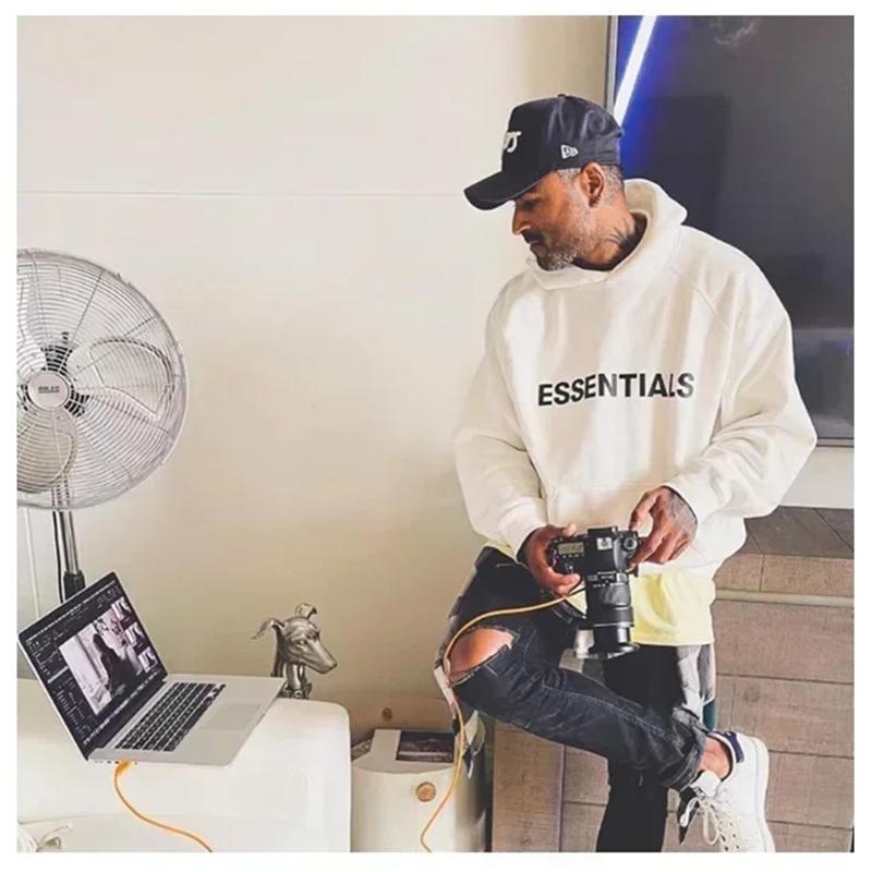 Essentials 2025 Thickening Hoodie Street Wear Silicone Logo Casual Loose Oversized Sports Shirt Top Pullover for Men/women