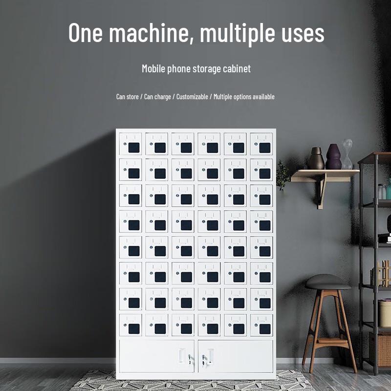 48-Door Mobile Phone Storage and Charging Locker