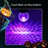 Windmill Toy LED Spinning Windmill Music Luminous Sticks Halloween Glow Stick Rotating Light Toy