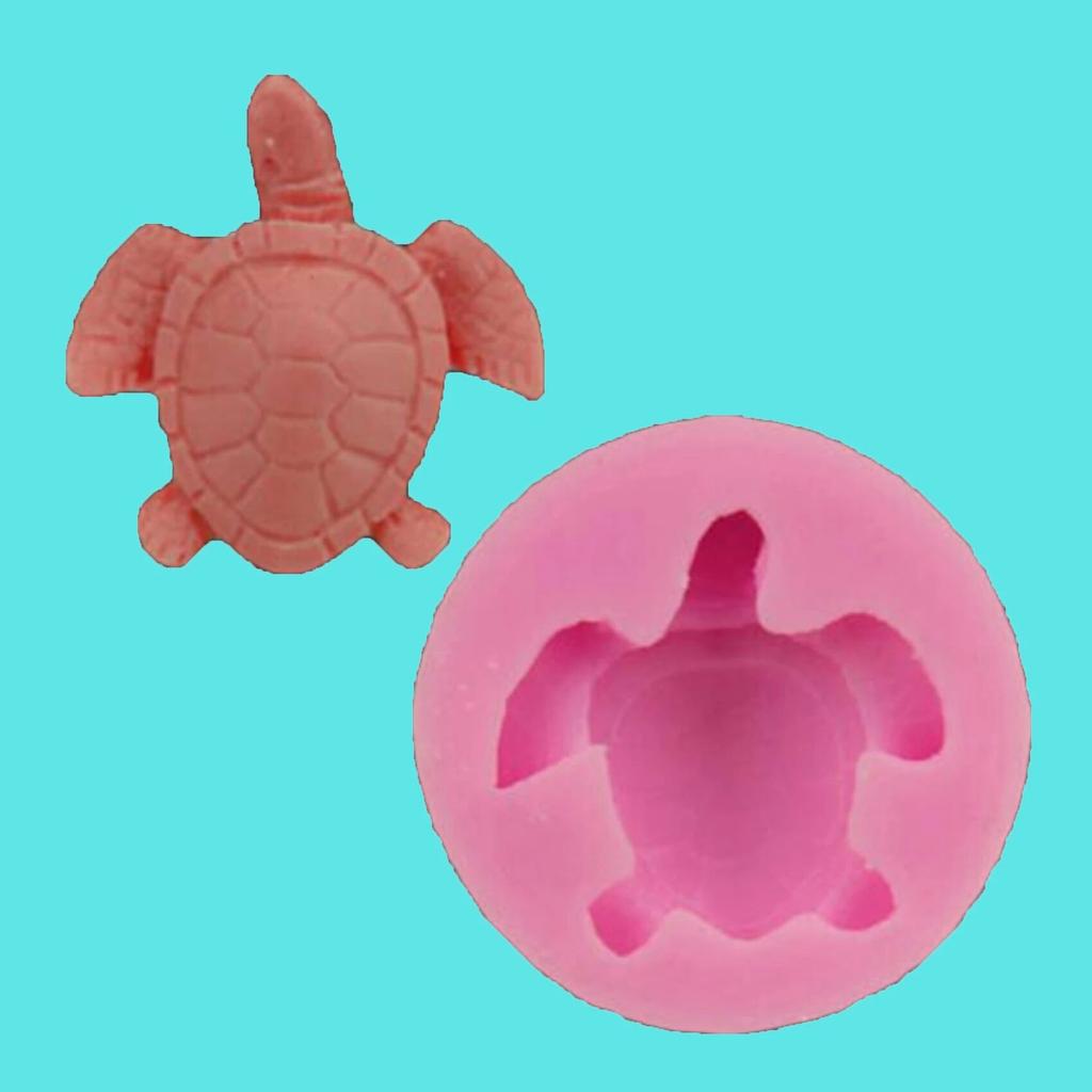 Мягкая силиконовая форма для помадки, милая милая форма морской черепахи, тема океана, помадка для украшения торта, форма для жевательной пасты, шоколада, искусство из смолы