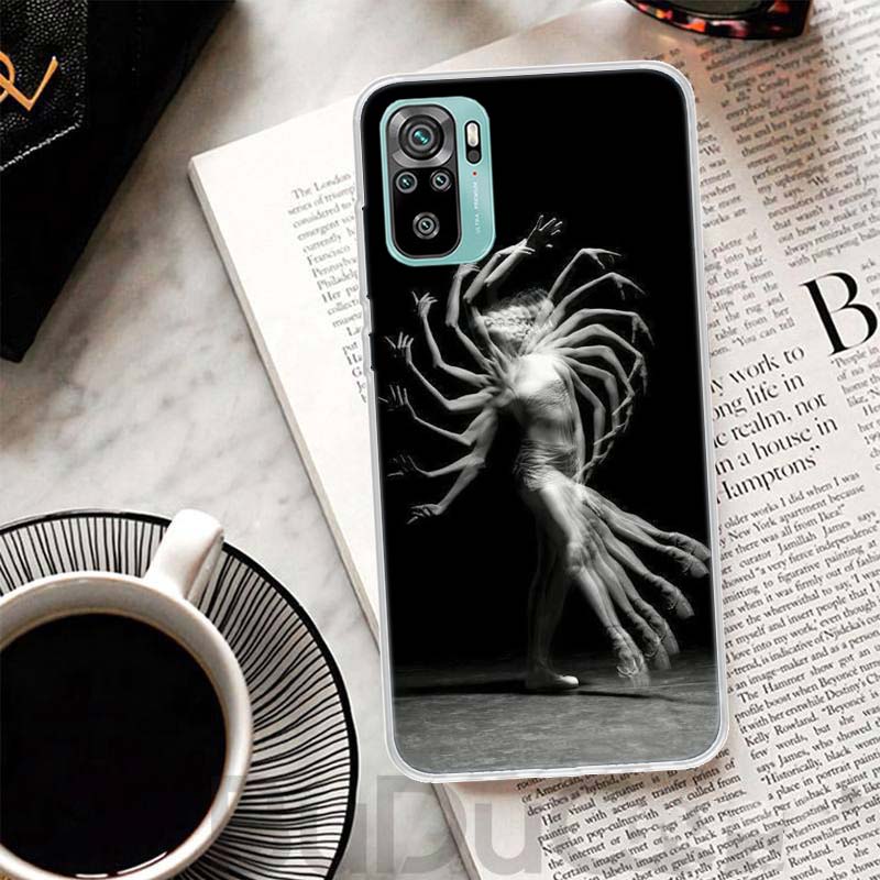Ballet Dancer Watercolor Cover For Xiaomi Redmi Note 14 13 12S 12 11 Pro Plus Phone Case 11S 10S 10 11E 11T 14Pro 13Pro Print Co
