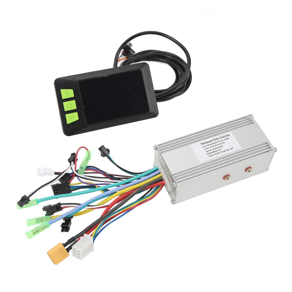 36V 48V 60V 1000W 38A 3 Mode Sine Wave Brushless Motor Controller 930 LCD Display Kit Electric Bike