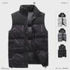 Men's Winter Casual Stand Collar Cotton Vest Jacket - New Trendy Loose-Fit Waistcoat
