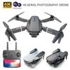 Professional Mini Remote Control Drone E88 4K HD Aerial Camera WiFi FPV Foldable Quadcopter RC Helicopter Children's Toy Gift