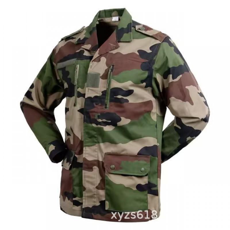 French Army F1 Camo Tactical Jacket Hiking Camping Outdoor Sports